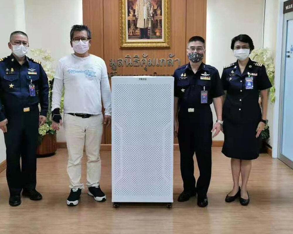 泰国国王医院空气净化应用